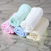 Premium Cotton Gauze Towel Set | 10x10" (Worth £16.99)