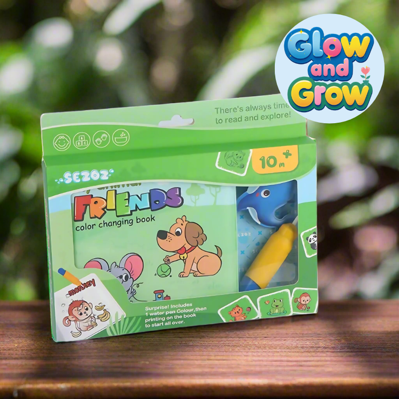The Magic Art Book™: Reusable, Mess-Free Painting Fun for Little Artists