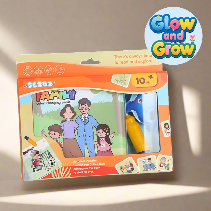 The Magic Art Book™: Reusable, Mess-Free Painting Fun for Little Artists