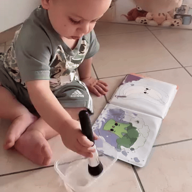 The Magic Art Book™: Reusable, Mess-Free Painting Fun for Little Artists