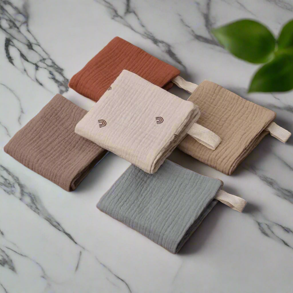 Four-Layer Gauze Cotton Baby Towel Set