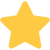 Yellow star on a white background